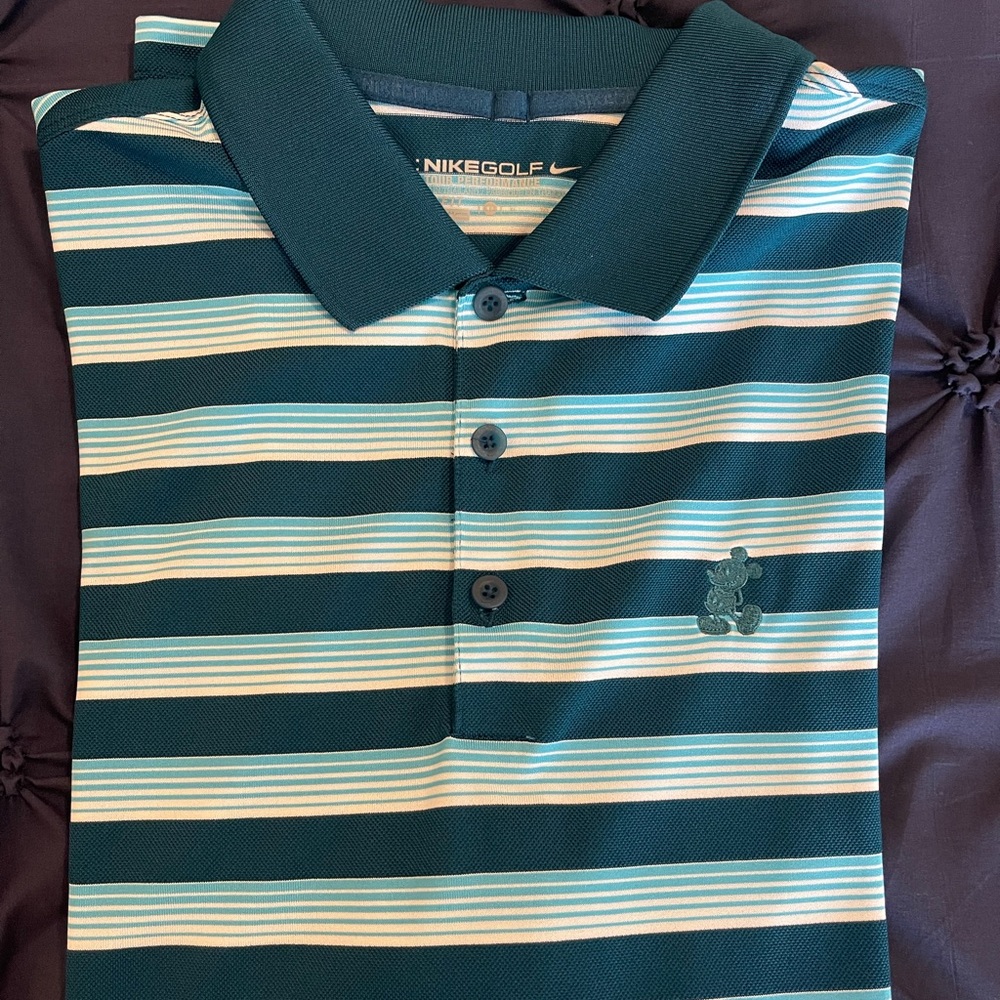 Disney World Nike Golf Men’s Polo w/Mickey Mouse Size XL